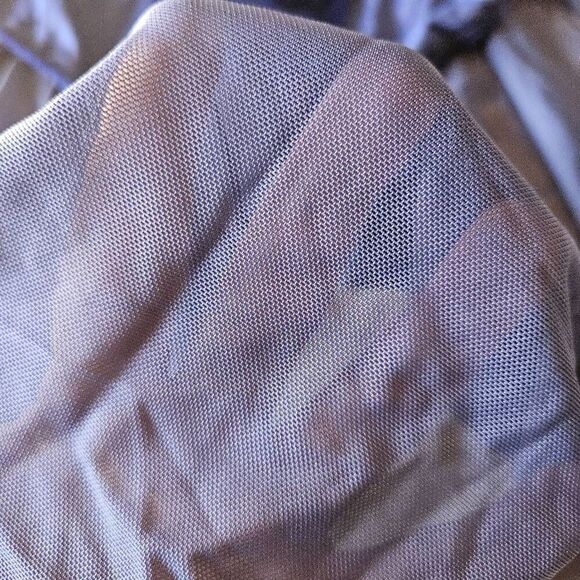 Weissman NWOT adult extra large blue velvet dance skirt lyrical tap contemporary - Picture 5 of 6